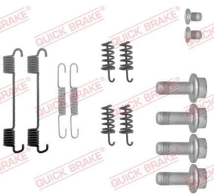 QUICK BRAKE Tartozékkészlet, fékpofa 105-0878_QB