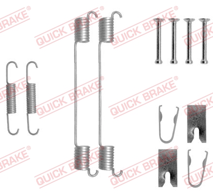 QUICK BRAKE Tartozékkészlet, fékpofa 105-0883_QB