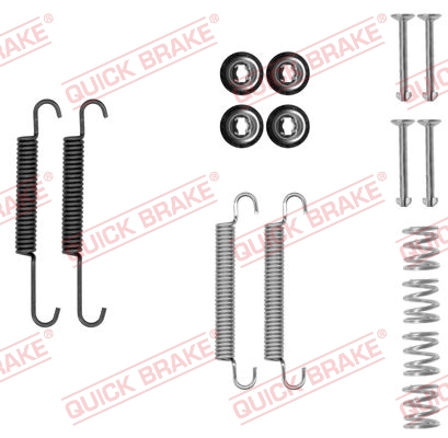 QUICK BRAKE Tartozékkészlet, fékpofa 105-0893_QB