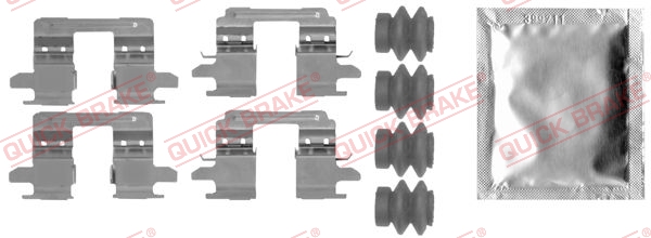 QUICK BRAKE Tartozékkészlet, tárcsafékbetét 109-0005_QB