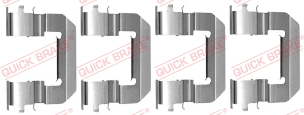 QUICK BRAKE Tartozékkészlet, tárcsafékbetét 109-0014_QB