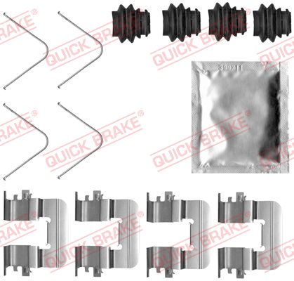 QUICK BRAKE Tartozékkészlet, tárcsafékbetét 109-0033_QB