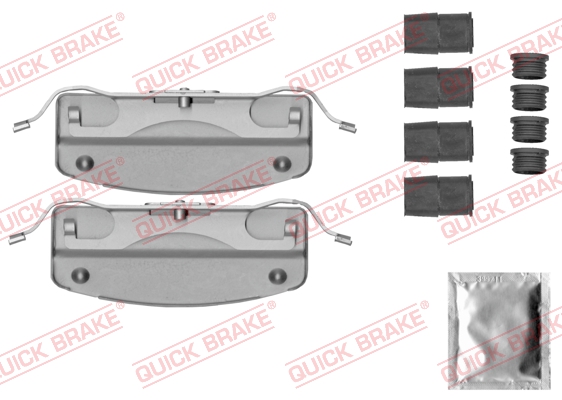 QUICK BRAKE Tartozékkészlet, tárcsafékbetét 109-0041_QB