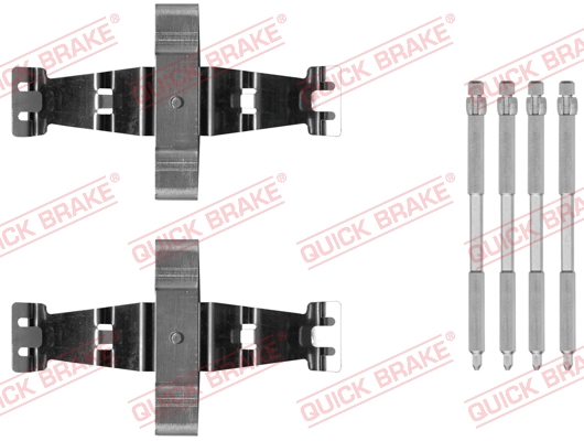 QUICK BRAKE Tartozékkészlet, tárcsafékbetét 109-0042_QB