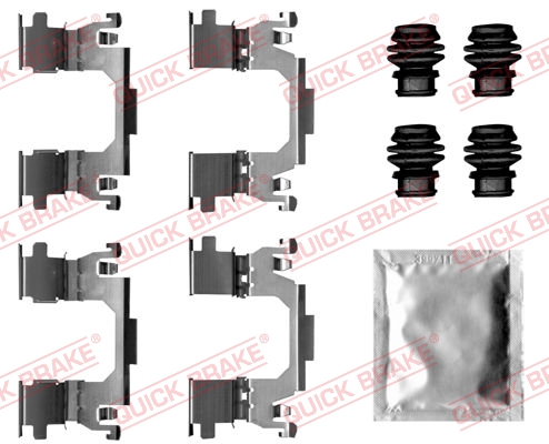 QUICK BRAKE Tartozékkészlet, tárcsafékbetét 109-0061_QB