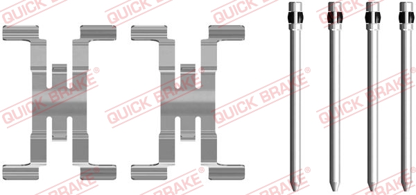 QUICK BRAKE Tartozékkészlet, tárcsafékbetét 109-0082_QB