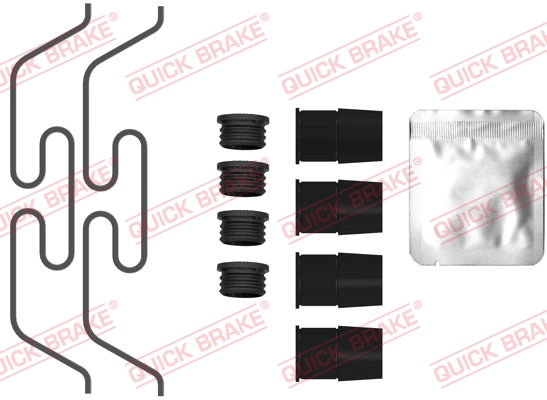 QUICK BRAKE Tartozékkészlet, tárcsafékbetét 109-0090_QB