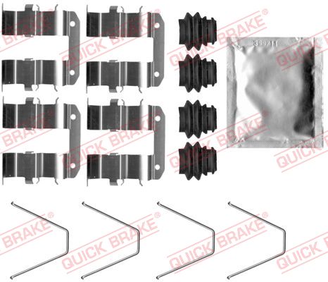 QUICK BRAKE Tartozékkészlet, tárcsafékbetét 109-0094_QB