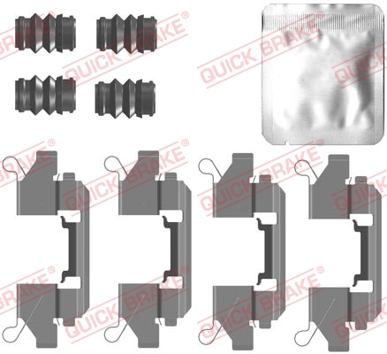 QUICK BRAKE Tartozékkészlet, tárcsafékbetét 109-0111_QB