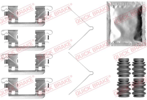 QUICK BRAKE Tartozékkészlet, tárcsafékbetét 109-0113_QB