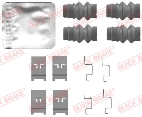 QUICK BRAKE Tartozékkészlet, tárcsafékbetét 109-0135_QB