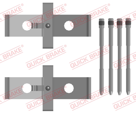 QUICK BRAKE Tartozékkészlet, tárcsafékbetét 109-0136_QB