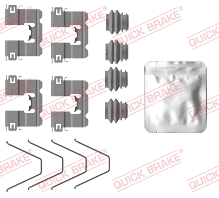 QUICK BRAKE Tartozékkészlet, tárcsafékbetét 109-0137_QB