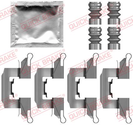 QUICK BRAKE Tartozékkészlet, tárcsafékbetét 109-0139_QB