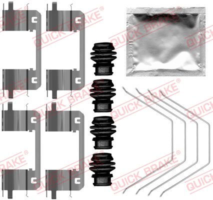 QUICK BRAKE Tartozékkészlet, tárcsafékbetét 109-0141_QB