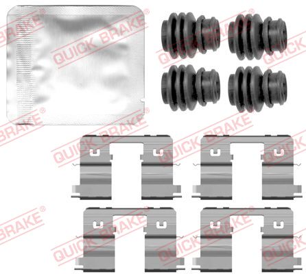 QUICK BRAKE Tartozékkészlet, tárcsafékbetét 109-0144_QB