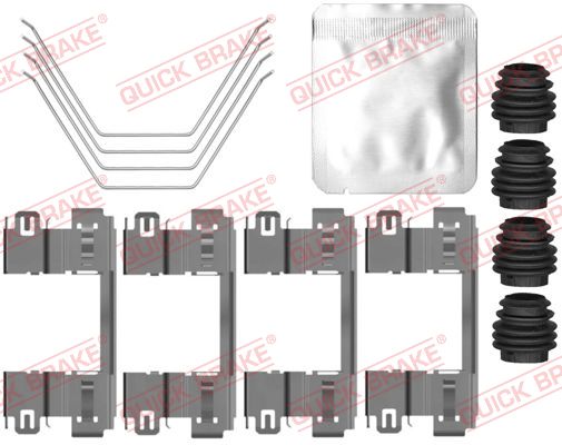 QUICK BRAKE Tartozékkészlet, tárcsafékbetét 109-0146