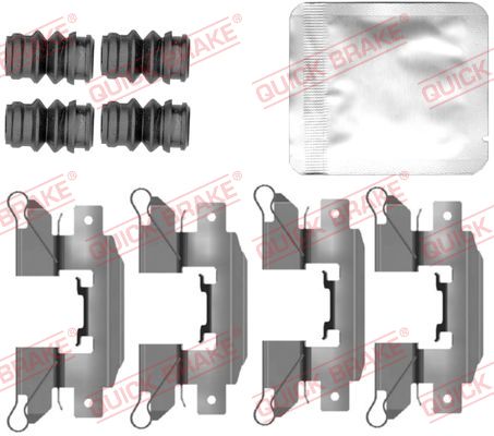 QUICK BRAKE Tartozékkészlet, tárcsafékbetét 109-0151