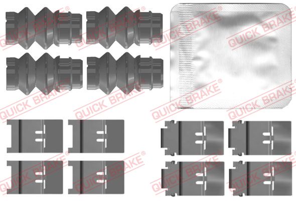 QUICK BRAKE Tartozékkészlet, tárcsafékbetét 109-0152