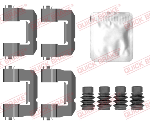 QUICK BRAKE Tartozékkészlet, tárcsafékbetét 109-0157_QB