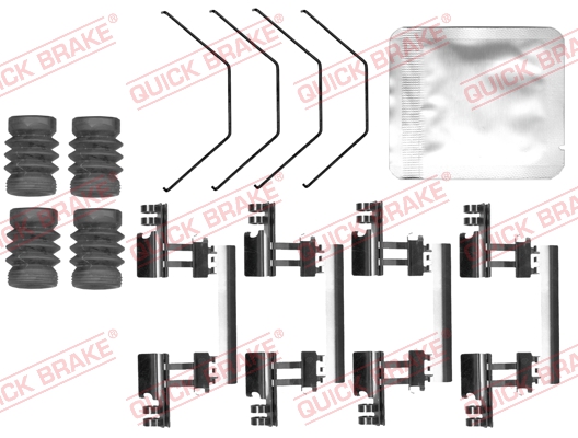 QUICK BRAKE Tartozékkészlet, tárcsafékbetét 109-0170_QB