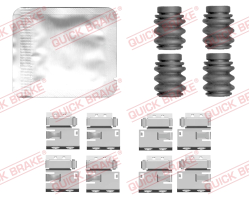 QUICK BRAKE Tartozékkészlet, tárcsafékbetét 109-0174_QB