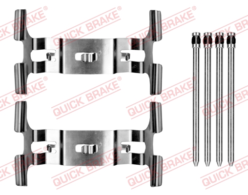 QUICK BRAKE Tartozékkészlet, tárcsafékbetét 109-0195_QB