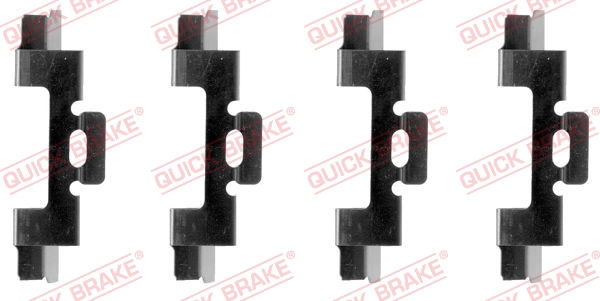 QUICK BRAKE Tartozékkészlet, tárcsafékbetét 109-1027_QB