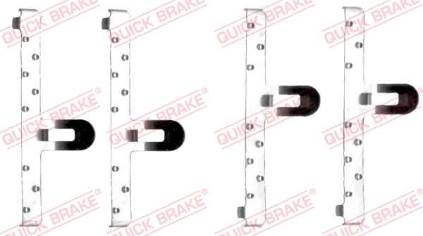 QUICK BRAKE Tartozékkészlet, tárcsafékbetét 109-1048_QB