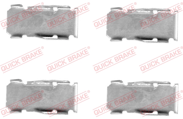 QUICK BRAKE Tartozékkészlet, tárcsafékbetét 109-1094_QB