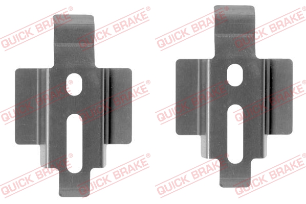 QUICK BRAKE Tartozékkészlet, tárcsafékbetét 109-1154_QB