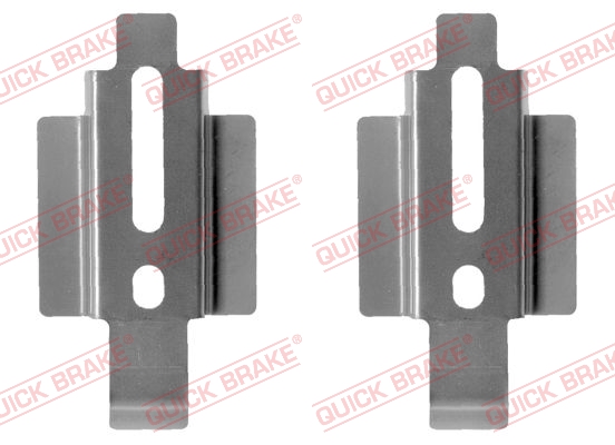 QUICK BRAKE Tartozékkészlet, tárcsafékbetét 109-1178_QB