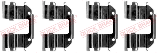 QUICK BRAKE Tartozékkészlet, tárcsafékbetét 109-1285_QB