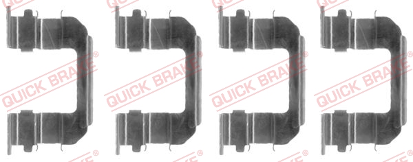 QUICK BRAKE Tartozékkészlet, tárcsafékbetét 109-1287_QB