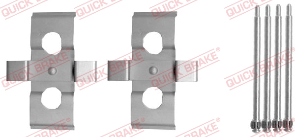 QUICK BRAKE Tartozékkészlet, tárcsafékbetét 109-1635_QB