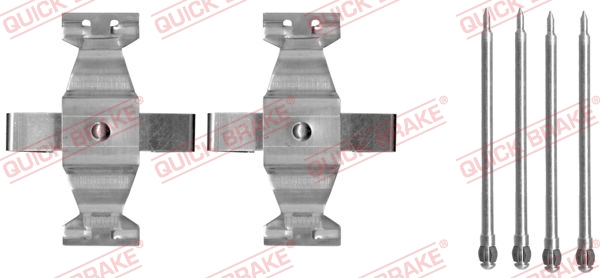 QUICK BRAKE Tartozékkészlet, tárcsafékbetét 109-1636_QB