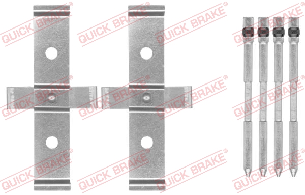 QUICK BRAKE Tartozékkészlet, tárcsafékbetét 109-1694_QB