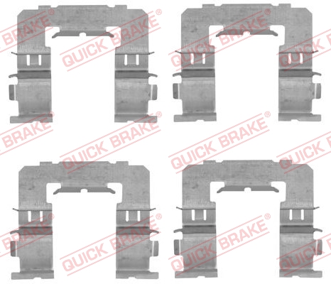 QUICK BRAKE Tartozékkészlet, tárcsafékbetét 109-1742_QB