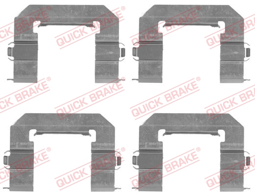 QUICK BRAKE Tartozékkészlet, tárcsafékbetét 109-1761_QB