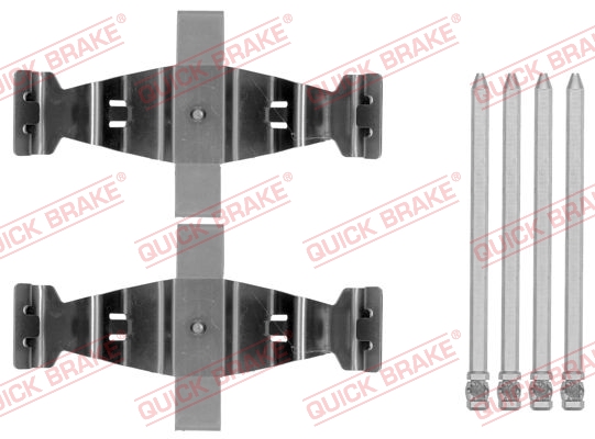 QUICK BRAKE Tartozékkészlet, tárcsafékbetét 109-1786_QB