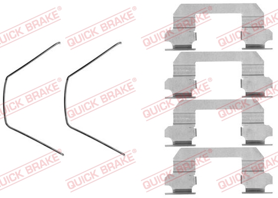 QUICK BRAKE Tartozékkészlet, tárcsafékbetét 109-1789_QB