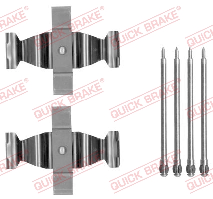 QUICK BRAKE Tartozékkészlet, tárcsafékbetét 109-1803_QB