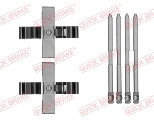 QUICK BRAKE Tartozékkészlet, tárcsafékbetét 109-1809_QB