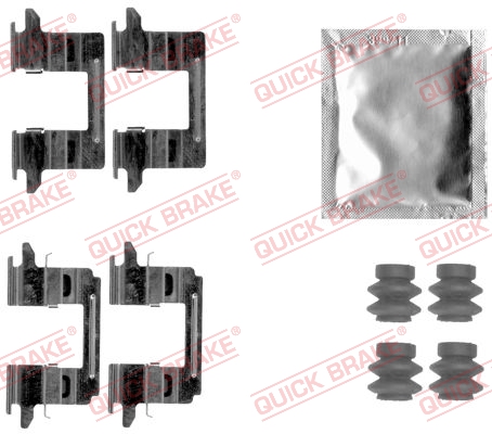 QUICK BRAKE Tartozékkészlet, tárcsafékbetét 109-1841_QB