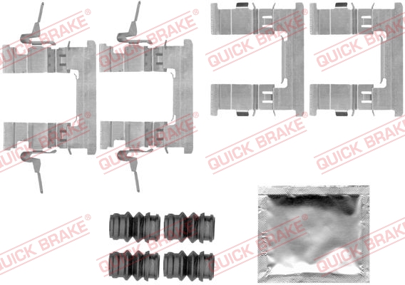 QUICK BRAKE Tartozékkészlet, tárcsafékbetét 109-1842_QB