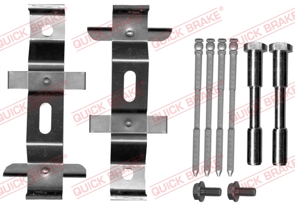 QUICK BRAKE Tartozékkészlet, tárcsafékbetét 109-1894_QB