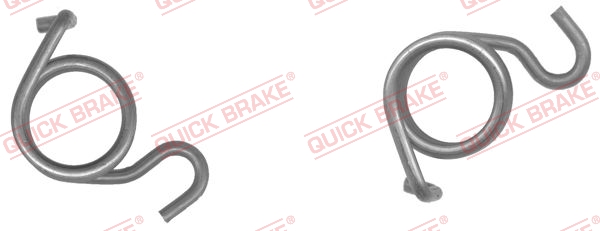 QUICK BRAKE Javítókészlet, rögzítőfék kar (féknyereg) 113-0503_QB