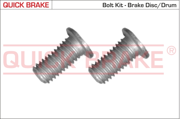 QUICK BRAKE Csavar, féktárcsához 11672K_QB