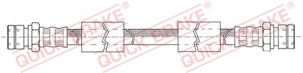 QUICK BRAKE Gumifékcső 22.401_QB