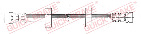 QUICK BRAKE Gumifékcső 22.403_QB